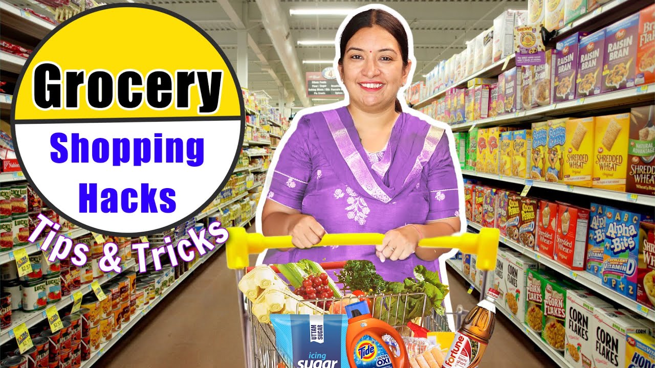 TIME and MONEY Saving Grocery Shopping Hacks - You Must Know | CookWithNisha | Cook With Nisha