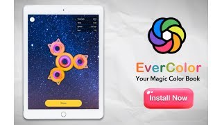 EverColor - Finger Spinner + Coloring Book screenshot 3
