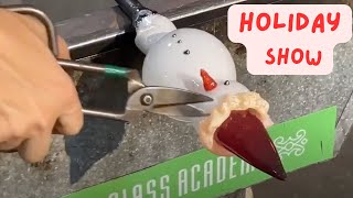 Glass Blowing~ a HOLIDAY Winter Wonder Land! 🎄