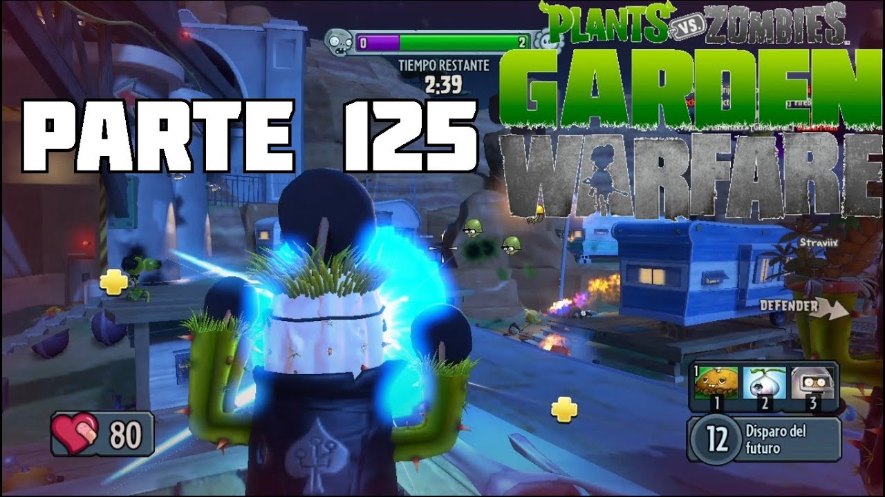 Plants vs Zombies Garden Warfare - Parte 125 (PC) Cactus del futuro ...
