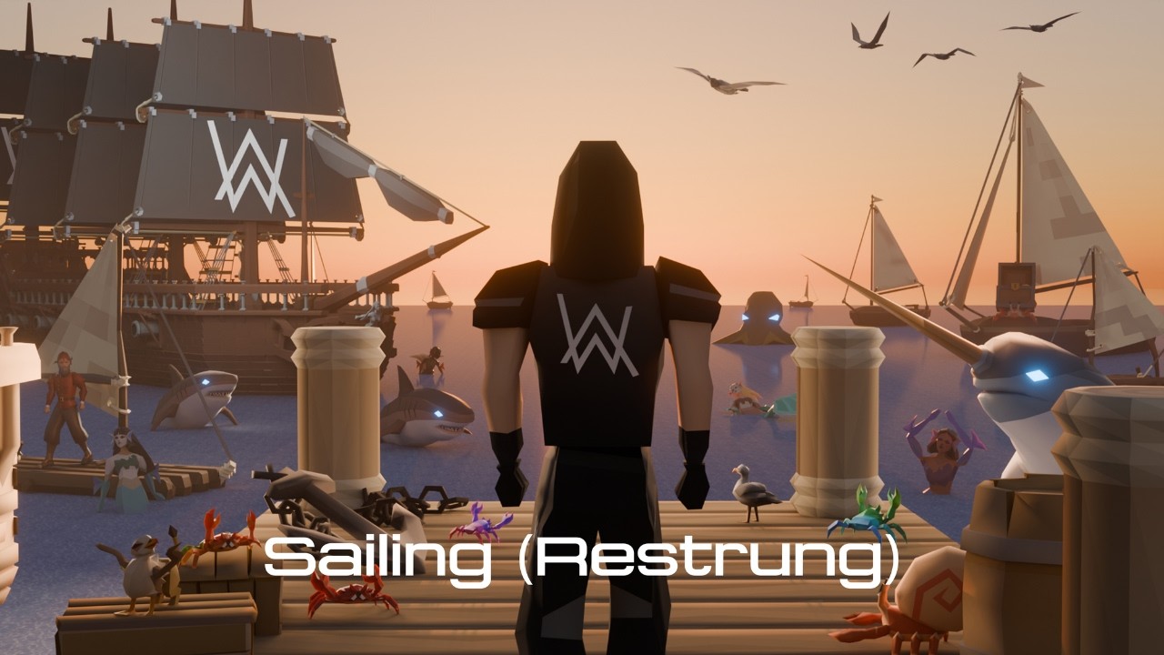Alan Walker x Old School RuneScape - Sailing  (Restrung Visualizer)