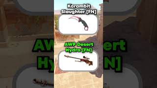 Która droższa?  #skins  #counterstrike  #csgo  #gaming  #memes  #csgoitems #zywoocsgo #skiny