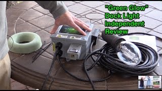 Green Glow Underwater Dock Light Review And Unboxing