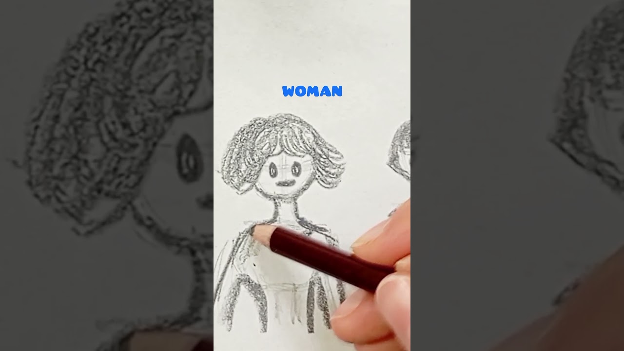 Drawing a family of 4 🎨