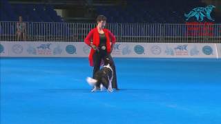 FCI Dog dance World Championship 2016 – Freestyle final   Monika Ballerini and Breeze (Switzerland)