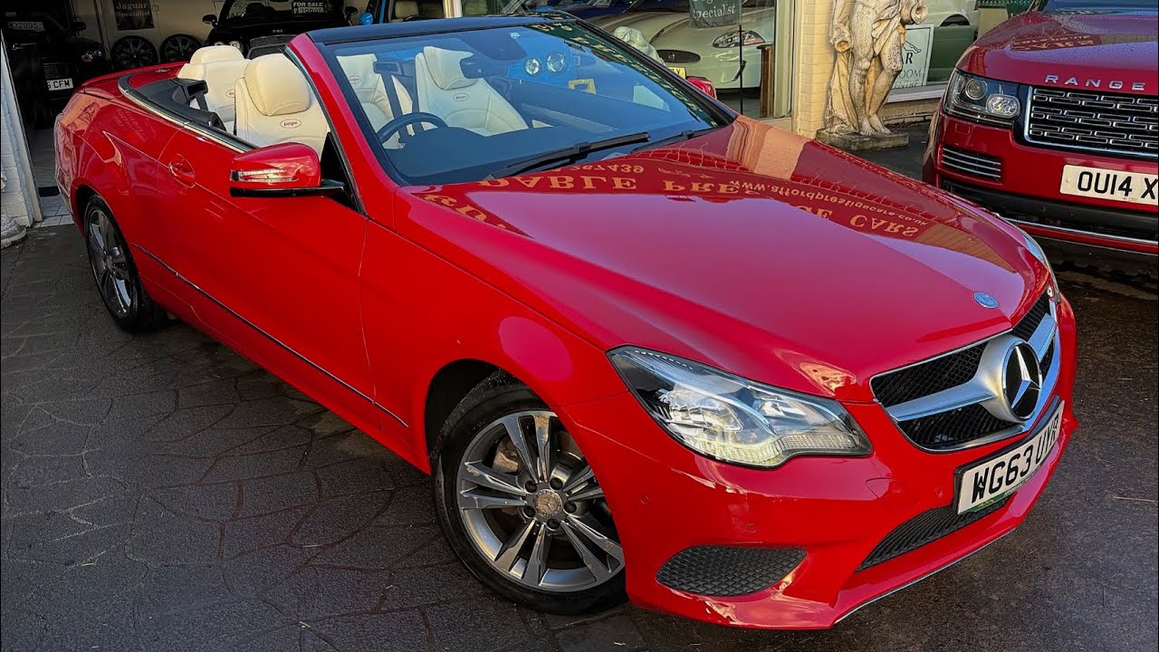 2013 Mercedes-Benz E220 CDI SE Cabriolet G-Tronic Plus - Affordable Prestige Cars