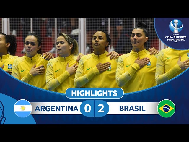 CA FUTSAL FEMENINA, Uruguay 0-4 Argentina