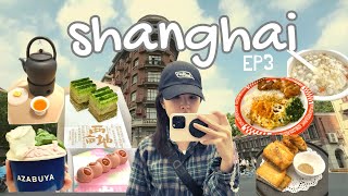 shanghai 上海vlog: five guys burger, tea’stone cafe, azabuya japanese icecream, shanghai food EP3