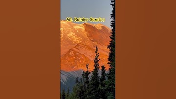 Thumbnail of Mt. Rainier Sunrise 🇺🇸 #music #mtrainier #sunrise #remix