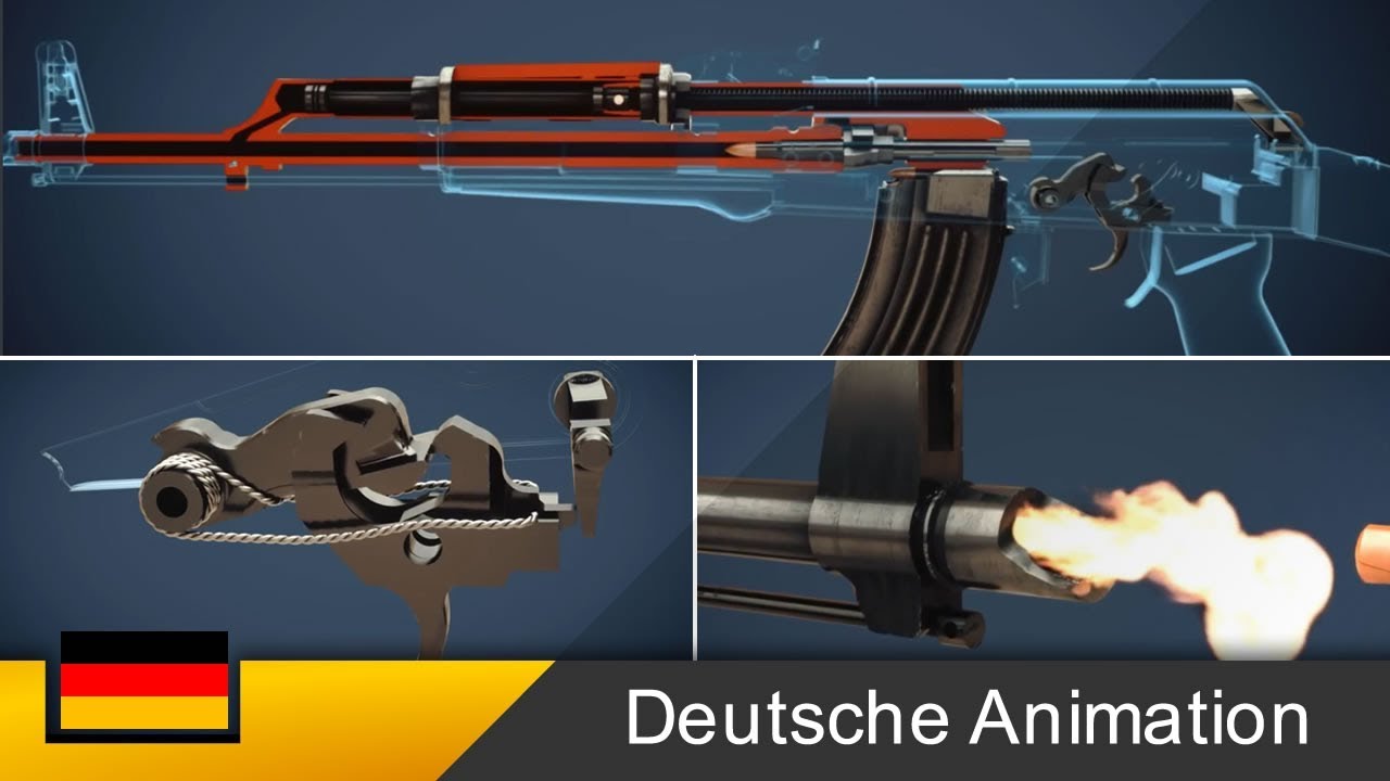 Was Kostet Eine Ak 47 AK-47 - So funktioniert ein Gewehr! (Animation) - YouTube