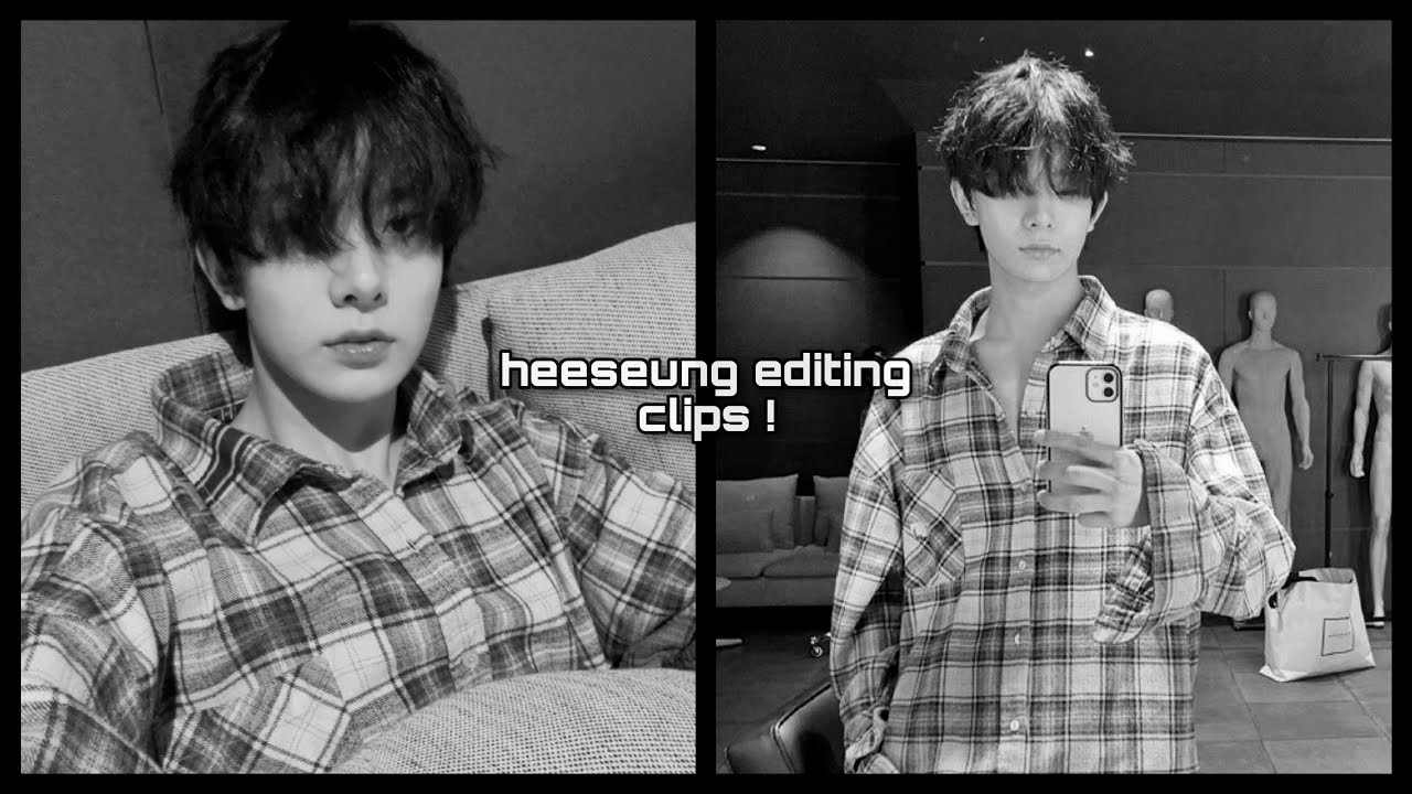 heeseung editing clips !