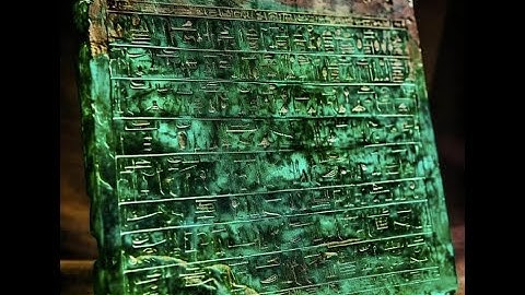 The Emerald Tablet, Unlocking the Ancient Code of “As Above, So Below”