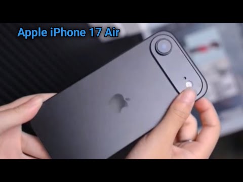 Apple iPhone 17 Air Black (2025) - Unboxing & Hands-On, Review