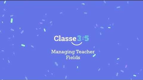 👩‍🏫 Managing Teachers & Custom Fields in Classe365 | Organise Teacher Profiles & Data Efficiently