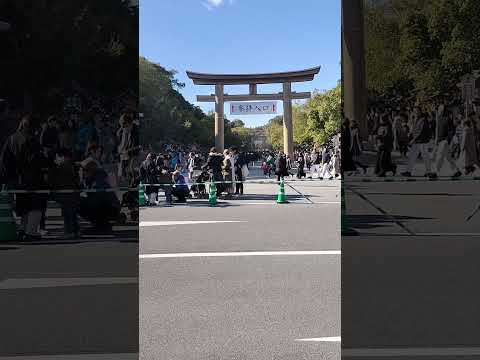 [橿原神宮] 元日初詣 #橿原神宮 #初詣 #奈良県橿原市 #shorts