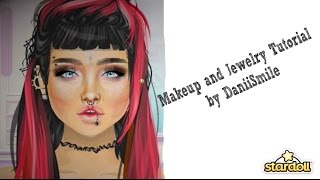 Makeup and Jewellery Tutorial by DaniiSmile