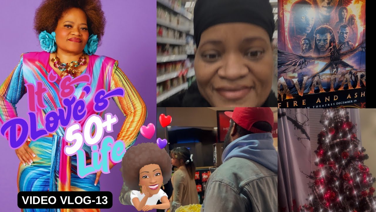 A Day In My Life-Vlog13-2025 Christmas/thanksgiving (It’s DLove’s 50+Life) 