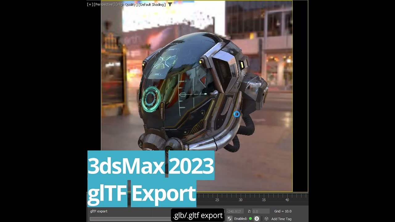 3dsMax - glTF Material and Exporter - YouTube