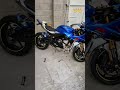 Gsxr 1000rr gets some trick bits and protective film over plastics #superbike #superbikes