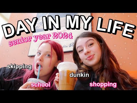 HIGHSCHOOL DAY IN MY LIFE 2024 I senior year vlog