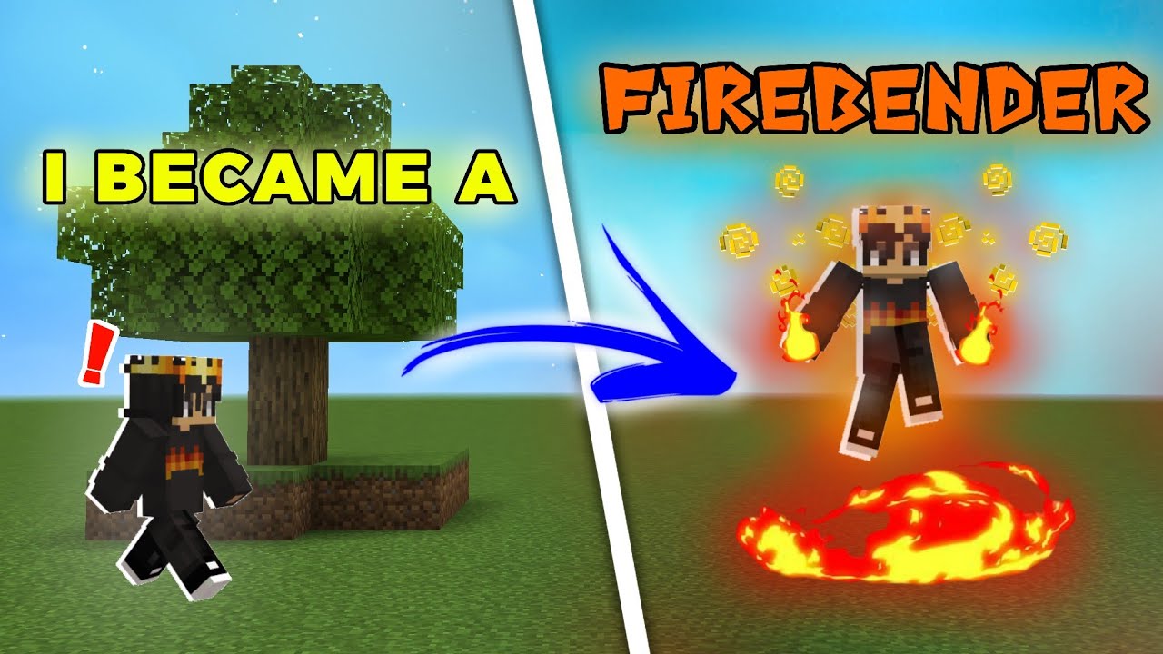 🔥 I Became a Firebending Master in Minecraft… 