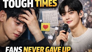 From Heavy Criticism to Healing Love — Cha Eun Woo’s Turning Point”