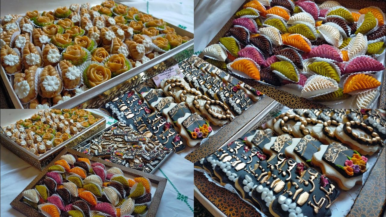 طلبية صابلي العمرة و3أشكال حلويات اللوز جميع تفاصيل في الفيديو