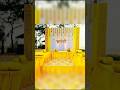 haldi decoration ideas.  haldi decoration photos haldi decoration At home#haldiceremony #decoration