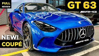 2024 MERCEDES AMG GT 63 NEW V8 Coupe! BETTER Than 911 Turbo?! FULL Review Exterior Interior Sound