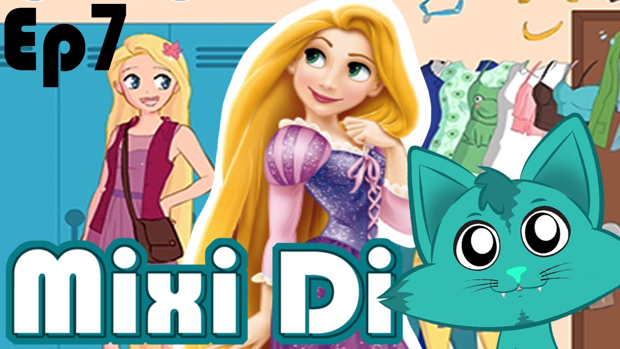 Dress Up Game A Disney Princess in School YouTube