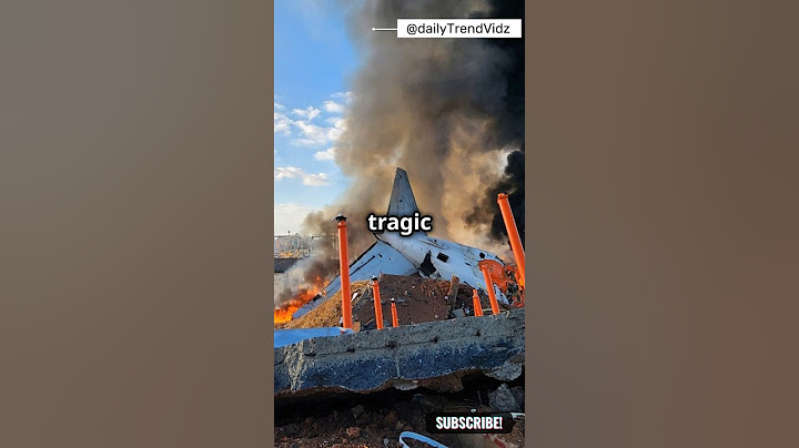 Jeju Air Tragedy: 177 Lives Lost in Runway Crash #jejuair #planecrash #accident #dailytrendvidz