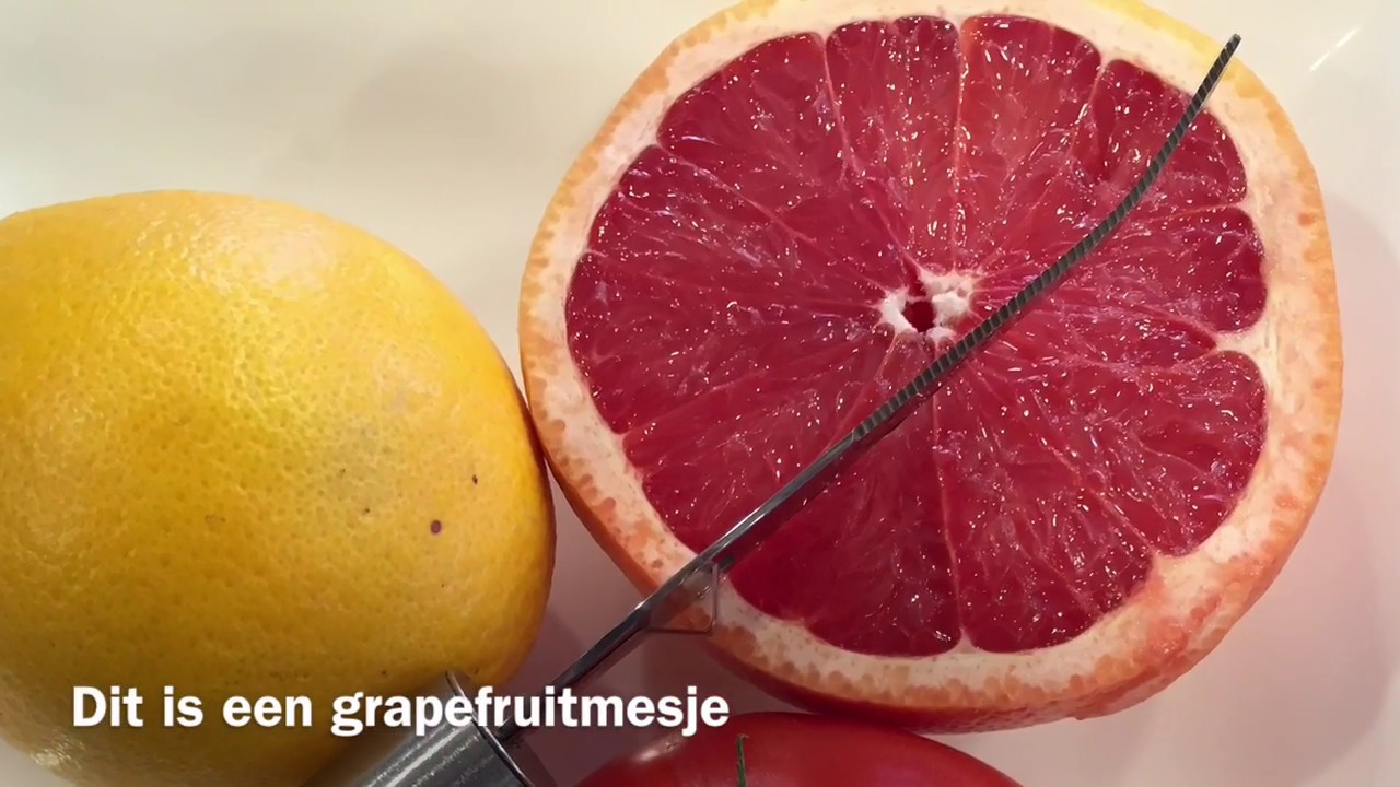 Modieus Skim Laag Grapefruit mesje - YouTube