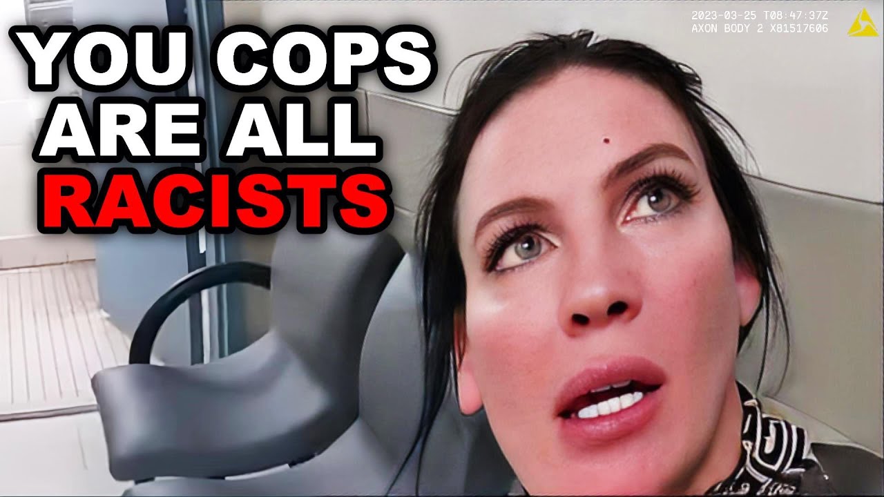 Entitled Karen has TEMPER TANTRUM During Felony Arrest - YouTube