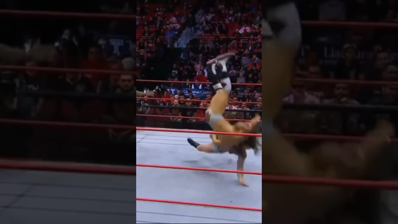 Josh Woods sent him FLYING! 😯 