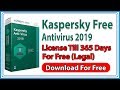 Kaspersky Antivirus 2019 Free for 1 year, 365 days (Legal)