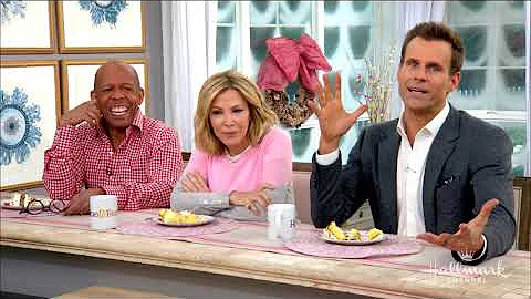 Erin Cahill Makes a Honey Almond Cake - Home & Fam...