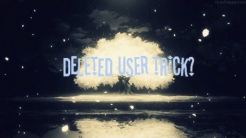 MSP Deleted User Glitch! (Not Patched)