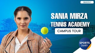 Best Tennis Academy in Hyderabad || Sania Mirza Tennis Academy Tour || Sports Diary screenshot 5