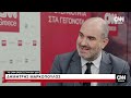Ο Δημήτρης Μαρκόπουλος στο CNN Greece