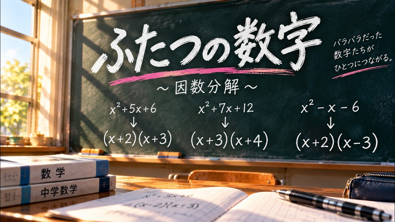 因数分解の歌 『ふたつの数字』
