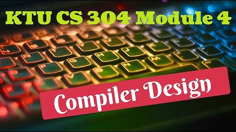 Syntax Directed Translation (SDT) - Introduction-(KTU CS 304 Compiler Design- S6CS/IT-Module 4)