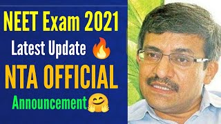 ? Big Announcement by NTA Director | Official Update on NEET 2021 | Vineet Joshi