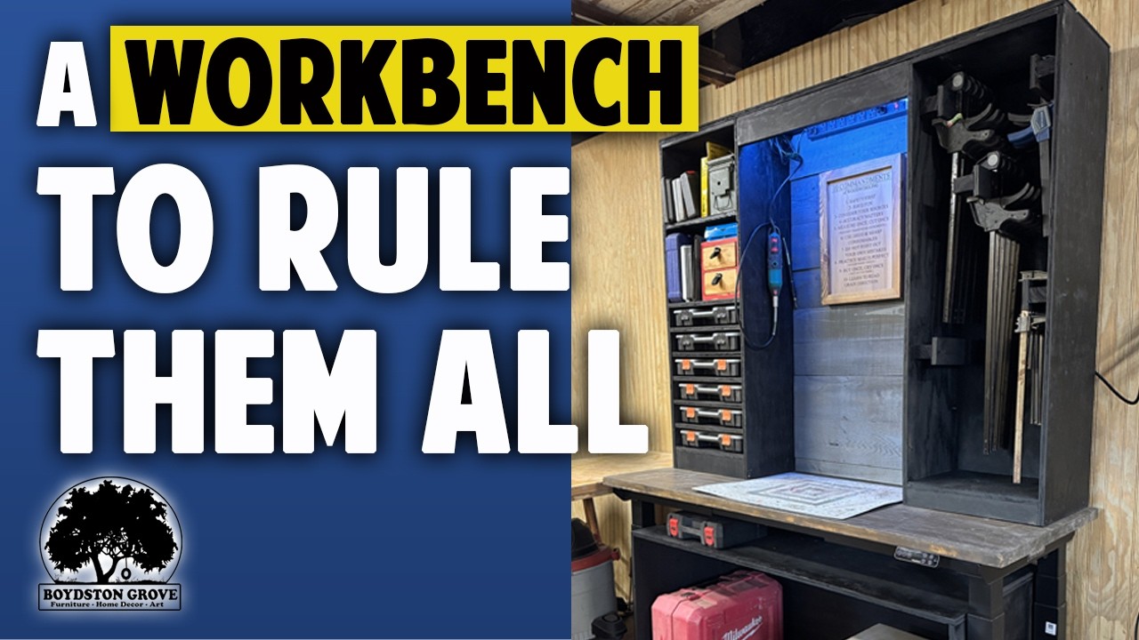 Лучший верстак и система хранения, которые я когда-либо создавал!