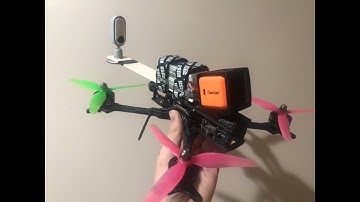 Insta360 GO 3rd Person FPV Backyard Testing