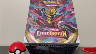 Opening an ENTIRE Pokemon TCG Lost Origin build & battle display. (40 packs!) (not a full video.)