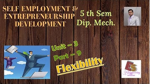 SEED Unit-3 Part-9 Flexibility in the capacity planning By P. N. Chhaniyara