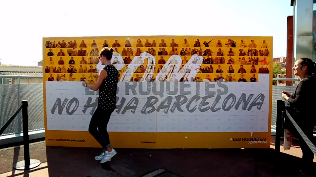 barcelona catalonia plaza hotel Timelapse: Sense les Roquetes no hi ha Barcelona