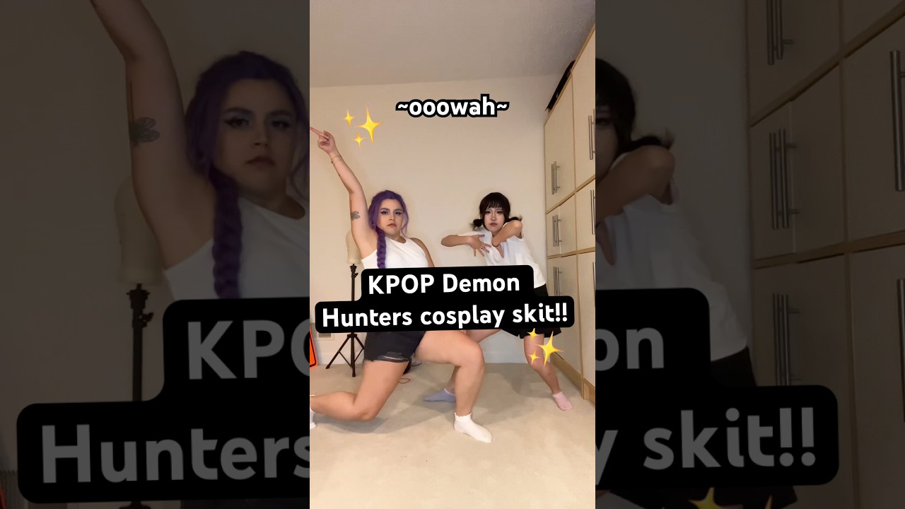 Смотрите косплей-сценку «Охотницы на демонов Руми и Зои»! 