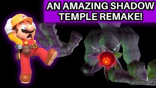 An Amazing Shadow Temple Remake in Super Mario Maker 2 (Zelda)