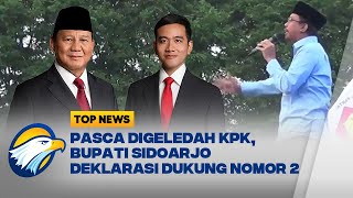 Setelah Digeledah KPK Bupati Sidoarjo Deklarasikan Dukung Prabowo Gibran